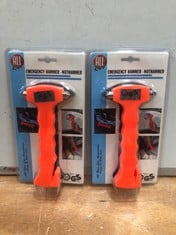 24 X ALL RIDE EMERGENCY HAMMER - TOTAL RRP £123