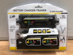 12 X DUNLOP 6/12V 1A BATTERY CHARGER - TOTAL RRP £280