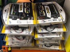 12 X DUNLOP 6/12V 1A BATTERY CHARGER - TOTAL RRP £280