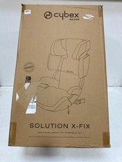 CYBEX SILVER SOLUTION X-FIX GROUP 2/3 ISOFIX CAR SEAT - RRP £110