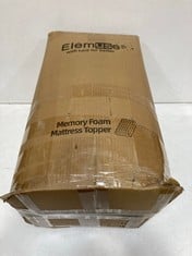 ELEMUSE MEMORY FOAM KING MATTRESS TOPPER