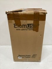 ELEMUSE MEMORY FOAM DOUBLE MATTRESS TOPPER