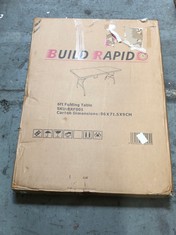 BUILD RAPID 6FT FOLDING TABLE