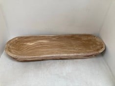 2 X STONE THE CROWS GIANT LONG DISH - LENGTH 78CMS - TOTAL RRP £160