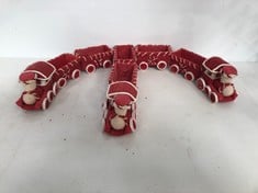 30 X STONE THE CROWS SMALL RED TRAIN / CARRIAGES - - TOTAL RRP £330