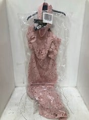 PHASE EIGHT PETITE TALLULA DRESS IN PETAL PINK UK 12 RRP: £ 259