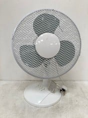 JOHN LEWIS 10" PEDESTAL FAN TO INCLUDE JOHN LEWIS 16" 2-IN-1 DESK AND PEDESTAL FAN