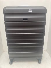 JOHN LEWIS ANYDAY LARGE 4 WHEEL HARDSHELL SUITCASE IN GREY