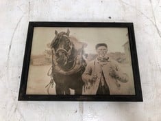 12 X STONE THE CROWS FISHERMAN AND HORSE PRINT - TOTAL RRP Â£264