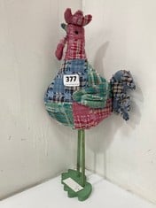 6 X STONE THE CROWS LARGE STANDING ROOSTER - TOTAL RRP £144