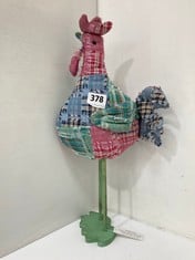 6 X STONE THE CROWS LARGE STANDING ROOSTER - TOTAL RRP £144