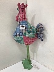 6 X STONE THE CROWS LARGE STANDING ROOSTER - TOTAL RRP £144