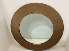 DODFORD MIRROR IN ANTIQUE BRASS 650MM RRP: £269