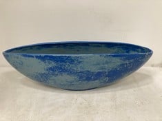 4 X STONE THE CROWS 20" BIG OVAL BOWL