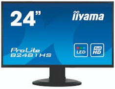 IIYAMA PRO LITE B2481HS GAMING ACCESSORY IN BLACK. (UNIT ONLY) [JPTC70659]