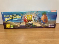 SPONGEBOB BATTLE FOR BIKINI BOTTOM REHYDRATED FUN EDITION FOR PC GAMING ACCESSORY (ORIGINAL RRP - £180.00). (WITH BOX). (SEALED UNIT). [JPTC70476]