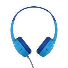 BELKIN SOUNDFORM HEADPHONES IN BLUE. (WITH BOX) [JPTC70628]