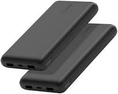 BELKIN POWER BANK 2PACK CHARGING ACCESSORY IN BLACK. (WITH BOX) [JPTC70626]