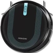 PROSENIC 850T ROBOT HOOVER HOME ACCESSORY (ORIGINAL RRP - £130.00) IN BLACK. (UNIT ONLY) [JPTC70548]