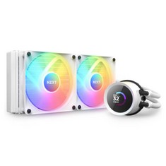 NZXT KRAKEN 240 RGB GAMING ACCESSORY (ORIGINAL RRP - £100.00) IN WHITE. (WITH BOX) [JPTC70473]