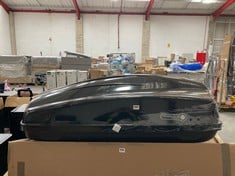 MODULA BLACK ROOF BOX 140 X 80 X 44 - MODEL NO. MOCS0330-51-AS - RRP £300