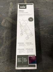 JOIE KIDS NITRO PUSHCHAIR IN COAL GREY - PRODUCT CODE: S1036CACOL000 - RRP £180