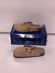 BIRKENSTOCK BOSTON CLOGS SAND SIZE 5 RRP- £130