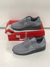 NIKE AIR MAX 90 TRAINERS WOLF GREY/WHITE-COOL GREY SIZE 9 RRP- £120