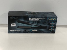 REVAMP PROFESSIONAL PROGLOSS WIDE ULTRA X SHINE CERAMIC STRAIGHTENERS RRP- £99.99