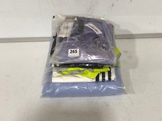 5 X ASSORTED ADIDAS CLOTHING TO INCLUDE AEROREADY T-SHIRT NEON YELLOW/GREY SIZE XL