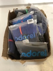 BOX OF 9 X KIDS ADOREL CYCLING SHORTS 3-PACK MULTI ASSORTED SIZES TO INCLUDE SIZE 130