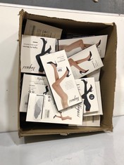 BOX OF APPROX 66 X ASSORTED YAGAXI TIGHTS TO INCLUDE 40D 2-PAIRS SHAPER LEG BLACK