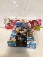 6 X ASSORTED KIDS TOYS TO INCLUDE BONTEMPI IGIRL ELECTRONIC ROCK GUITAR