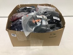 BOX OF APPROX 26 X ASSORTED SWIMWEAR TO INCLUDE VANCAVOO BIKINI SHORTS BLACK/ORANGE FLORAL SIZE M