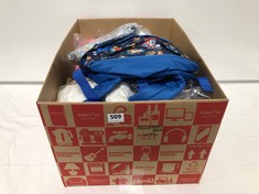 BOX OF APPROX 19 X ASSORTED BAGS TO INCLUDE PAW PATROL BACKPACK BLUE