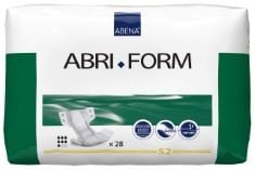 6 X ABENA ABRI-FORM COMFORT S2, HIP/WAIST SIZE 60-85 CM, 1800 ML ABSORBENCY, PACK OF 28.