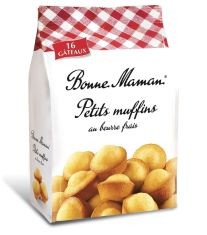 QTY OF ITEMS TO INLCUDE BOX OF X43 ASSORTED FOOD TO INCLUDE BONNE MAMAN PETITS MUFFINS NATURE, 235GB, KELLOGG'S SQUARES DELIGHTFULLY CHOCOLATEY 4X36G.