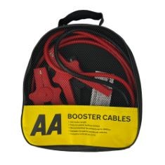 QTY OF ITEMS TO INLCUDE 14X ASSORTED CAR ITEMS TO INCLUDE AA INSULATED BOOSTER CABLES/JUMP LEADS AA4550 - FOR PETROL/DIESEL ENGINES UP TO 3000CC, 3 M CABLE, STORAGE BAG, BOSCH S0737 - AIR FILTER CAR.