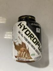 3 X HYDROPURE WHEY PROTEIN SALTED CARAMEL FLAVOUR .