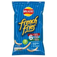 QTY OF ITEMS TO INLCUDE 5X ASSORTED CRISPS TO INCLUDE WALKERS FRENCH FRIES VARIETY SHARING SNACKS, 6X18 G, WALKERS MAX EXTRA FLAMIN' HOT CRISPS 130G.