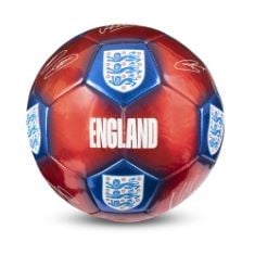 QTY OF ITEMS TO INLCUDE 15X ASSORTED ITEMS TO INCLUDE HY-PRO OFFICIALLY LICENSED ENGLAND FA SIGNATURE FOOTBALL | SIZE 5, METALLIC, TRAINING, MATCH, MERCHANDISE, COLLECTIBLE FOR KIDS AND ADULTS, RED/B