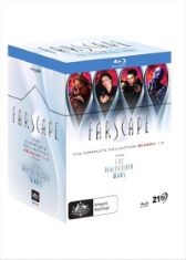 3 X FARSCAPE - COMPLETE COLLECTION SEASON 1-4 + PEACEKEEPER WARS.