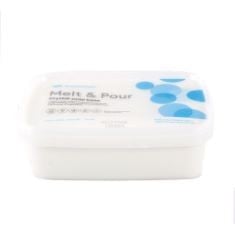 12 X MELT AND POUR SOAP BASE - WHITE SLS & SLES FREE - 1KG.