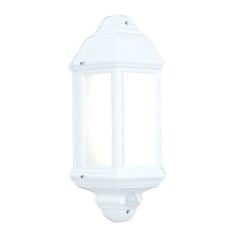 QTY OF ITEMS TO INLCUDE 14X ASSORTED HOUSEHOLD TO INCLUDE NATIONAL LIGHTING HALBURY LED OUTDOOR 7W OUTDOOR GARDEN LED WHITE HALF WALL LANTERN PIR MOTION SENSOR PRESENCE DETECTOR IP44 RATED, ADDIS LAR