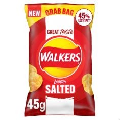 ASSORTED FOOD ITEMS TO INCLUDE WALKERS LESS SALT LIGHTLY SALTED, 45G.