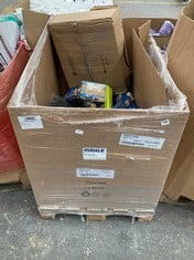 PALLET OF ASSORTED ITEMS TO INCLUDE SUMMIT UNIVERSAL ALUMINIUM INTEGRATED ROOF BARS (KERBSIDE PALLET DELIVERY)