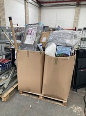 PALLET OF ASSORTED ITEMS TO INCLUDE PRIMA DELUXE 3 TIER CLOTHES AIRER (KERBSIDE PALLET DELIVERY)