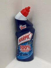 CAGE OF 100% HARPIC LIMESCALE REMOVER ORIGINAL 750ML - EXP 04/26 (COLLECTION ONLY) (KERBSIDE PALLET DELIVERY)