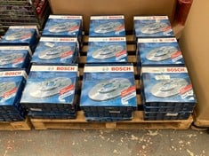 36 X BOSCH BRAKE DISC - RRP £123 (KERBSIDE PALLET DELIVERY)