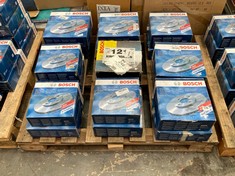 18 X ASSORTED BOSCH BRAKE DISC (KERBSIDE PALLET DELIVERY)